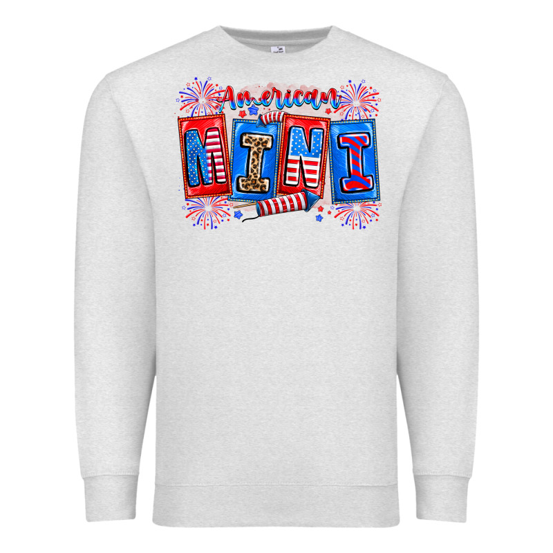 American Mini Premium Sweatshirt by CowhideDigitalArt | Teevron