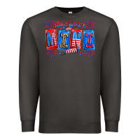 Smoke american mini Premium Sweatshirt - CowhideDigitalArt