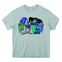 Wrestling Coffee Cups Heavy Core Tee | Teevron