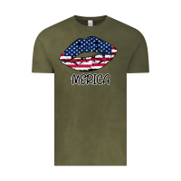Vintage Olive American lip Vintage Tee - Bettercallsaul