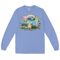 Easter Gnomies With Truck Easter Day Long Sleeve Tee | Teevron