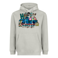 Moon Dust Happy Easter  truck Heavyweight Hoodie - CowhideDigitalArt