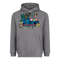 Storm Happy Easter  truck Heavyweight Hoodie - CowhideDigitalArt
