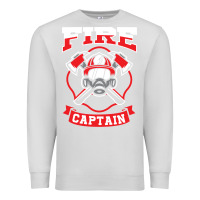 Dove Grey fire captain firefighter fireman job Premium Sweatshirt - tuanDangUi