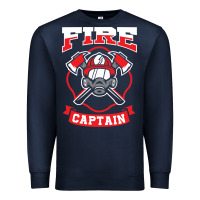 Navy fire captain firefighter fireman job Premium Sweatshirt - tuanDangUi
