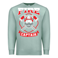 Seafoam fire captain firefighter fireman job Premium Sweatshirt - tuanDangUi