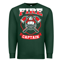 Sports Green fire captain firefighter fireman job Premium Sweatshirt - tuanDangUi
