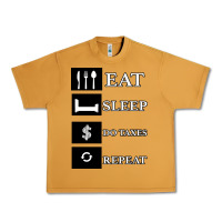 Peanut Butter Tax Day Eat Sleep Do Taxes Repeat Gift Urban Heavy Tee - Bettercallsaul