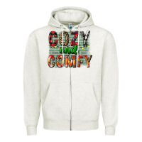 Oatmeal Heather cozy and comfy Zipper Hoodie - FaDigitalArtStudio