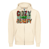 Sandshell cozy and comfy Zipper Hoodie - FaDigitalArtStudio