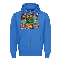 True Royal cozy and comfy Zipper Hoodie - FaDigitalArtStudio