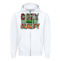 White cozy and comfy Zipper Hoodie - FaDigitalArtStudio