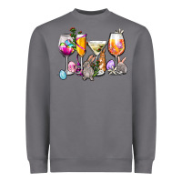 Storm Easter wine glasses Heavyweight Sweatshirt - OliviaCreatesArt