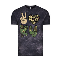 Cloud Black Peace Love Vintage Tee - Bettercallsaul
