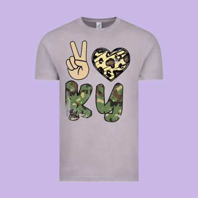 Peace Love Vintage Tee Designed By Bettercallsaul
