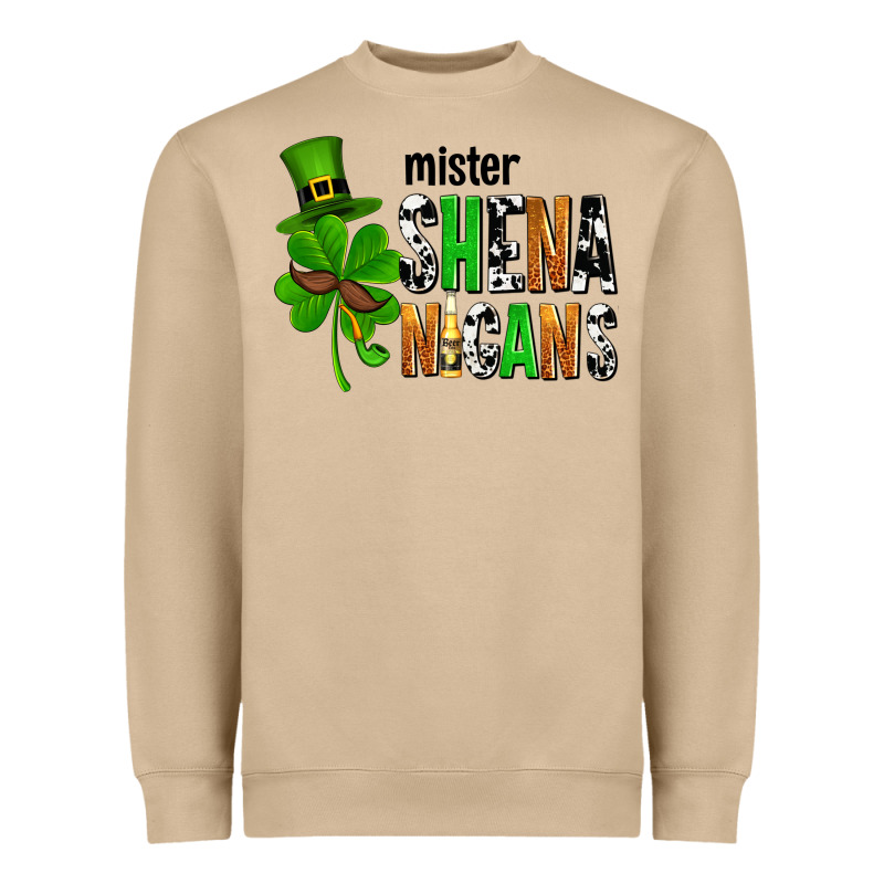 St. Patrick's Mister Shenanigans Heavyweight Sweatshirt by OliviaCreatesArt | Teevron