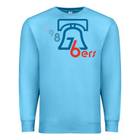 Ocean Blue bell,76ers Premium Sweatshirt - tuanDangUi
