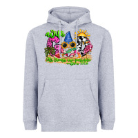 Heather Grey with god all things are possible summer Heavyweight Hoodie - CowhideDigitalArt