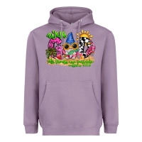 Lavender with god all things are possible summer Heavyweight Hoodie - CowhideDigitalArt