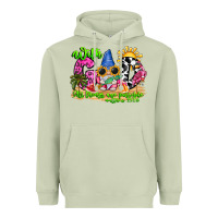 Matcha with god all things are possible summer Heavyweight Hoodie - CowhideDigitalArt