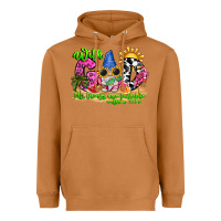 Meerkat with god all things are possible summer Heavyweight Hoodie - CowhideDigitalArt