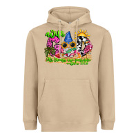 Mushroom with god all things are possible summer Heavyweight Hoodie - CowhideDigitalArt