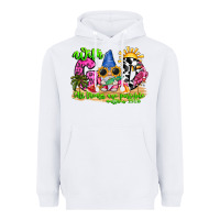 White with god all things are possible summer Heavyweight Hoodie - CowhideDigitalArt