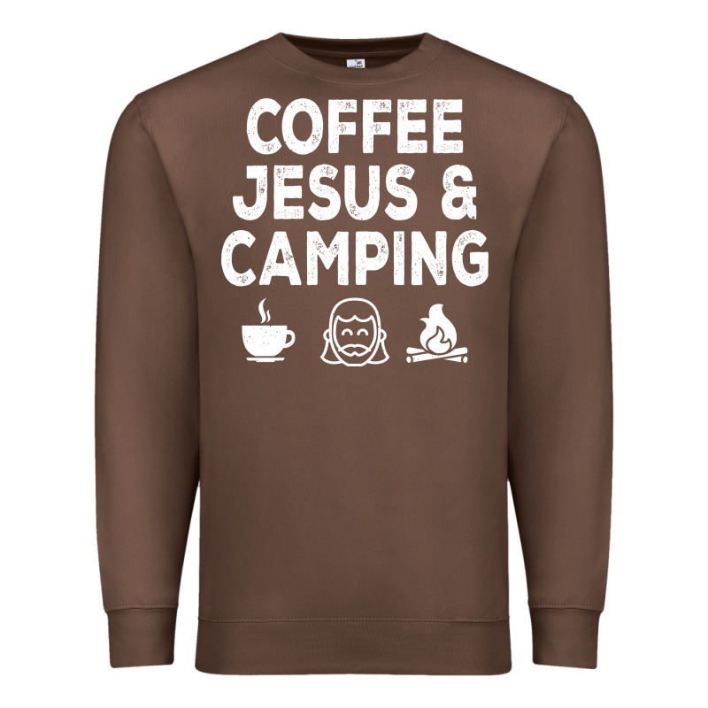 Camp Camping Camper Campfire Campsite Hiking Gift Premium Sweatshirt by tuanDangUi | Teevron