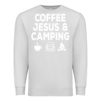 Dove Grey camp camping camper campfire campsite hiking gift Premium Sweatshirt - tuanDangUi