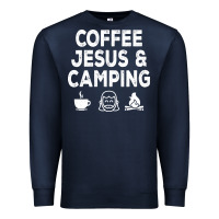 Navy camp camping camper campfire campsite hiking gift Premium Sweatshirt - tuanDangUi