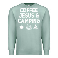 Seafoam camp camping camper campfire campsite hiking gift Premium Sweatshirt - tuanDangUi