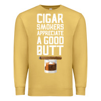 Antique Gold funny cigar smoker humidor gift set cigar lover sm Premium Sweatshirt - tuanDangUi