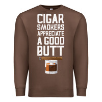 Chestnut funny cigar smoker humidor gift set cigar lover sm Premium Sweatshirt - tuanDangUi
