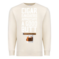 Sandshell funny cigar smoker humidor gift set cigar lover sm Premium Sweatshirt - tuanDangUi