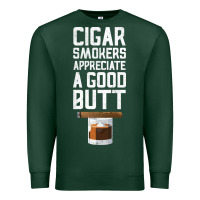 Sports Green funny cigar smoker humidor gift set cigar lover sm Premium Sweatshirt - tuanDangUi