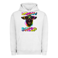 Pigment Lunar Rock rainbow sheep suffolk sheep Urban Hoodie - Artiststas