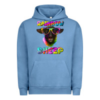 Pigment Pebble Blue rainbow sheep suffolk sheep Urban Hoodie - Artiststas