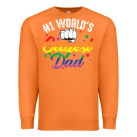 Carrot 1 worlds gayest dad funny fathers day lgbt pride r Premium Sweatshirt - tuanDangUi