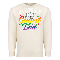 Sandshell 1 worlds gayest dad funny fathers day lgbt pride r Premium Sweatshirt - tuanDangUi