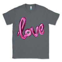 Charcoal Heather valentine's day love balloon Classic Tee - RanaPortraitStore