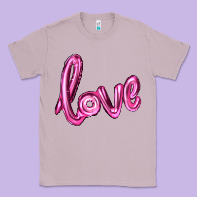 Valentine's Day Love Balloon Classic Tee Designed By Ranaportraitstore