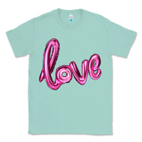 Seafoam valentine's day love balloon Classic Tee - RanaPortraitStore