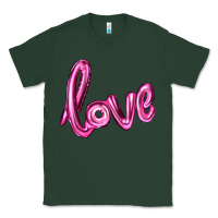 Sports Green valentine's day love balloon Classic Tee - RanaPortraitStore