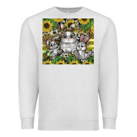 Oatmeal Heather easter Premium Sweatshirt - CowhideDigitalArt