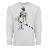 Dove Grey silent hill nurse Premium Sweatshirt - tuanDangUi