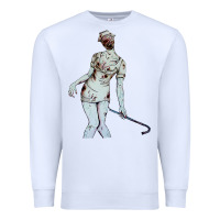 White silent hill nurse Premium Sweatshirt - tuanDangUi