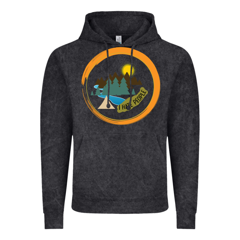 I Hate People Camping Hiking Vintage Hoodie by Bettercallsaul | Teevron