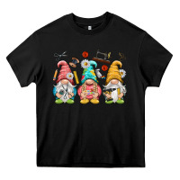 Black crafter gnomies Heavy Core Tee - NancyCooperArtShop