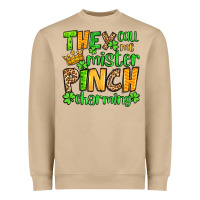 Mushroom St. Patrick's They call me mister pinch charming Heavyweight Sweatshirt - OliviaCreatesArt