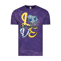 Cloud Purple Love West Virginia Vintage Tee - Bettercallsaul